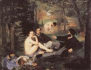 Edouard Manet Le dejeuner sur I-Herbe oil painting reproduction